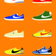 Illustration for article titled 40 Years of Nikes Most Iconic Shoe Designs, Visualized
